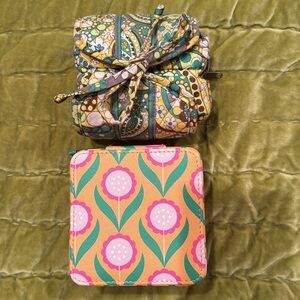 “Lemon Parfait” Vera Bradley Jewelry Roll +gift  Nordstrom Travel Jewelry Box